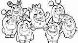 Oddbods coloring Pages  Free For Kids sketch template