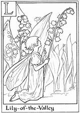 Flower Fairies Coloring Pages sketch template