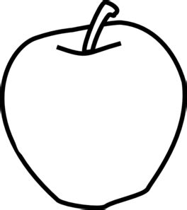 Apple clipart black and white free images 6 – Clipartix