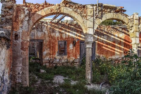 Free Images : sky, texture, window, wall, crack, facade, abandoned, decay, ruin, yellow, door ...
