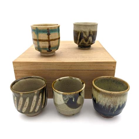 Shoji Hamada Tea Cups - For Sale on 1stDibs