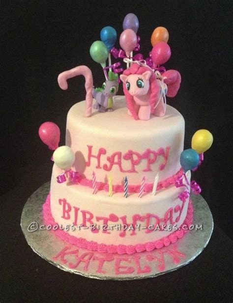 Cool Homemade My Little Pony Pinkie Pie Cake