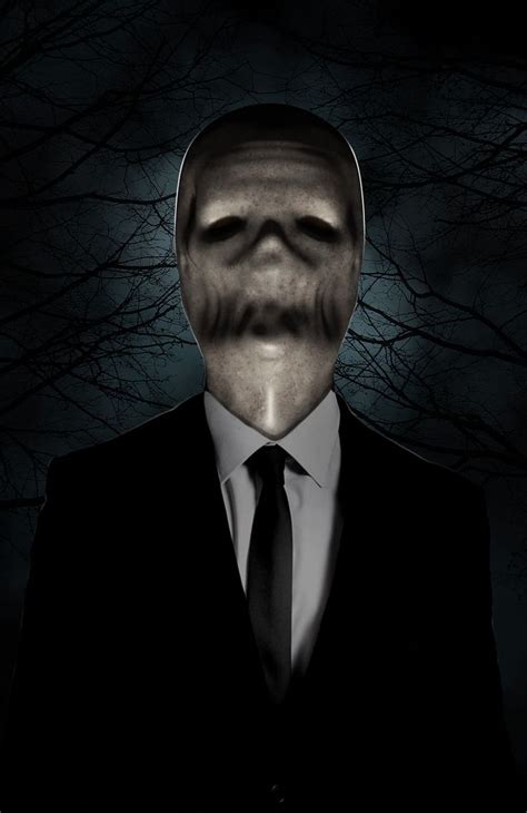 The Slenderman | Slenderman, Dark aesthetic, Creepy