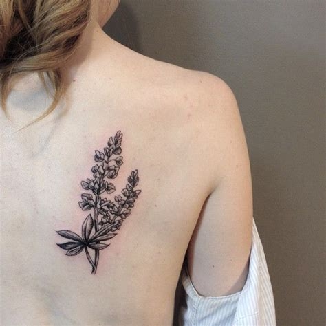 lupin tattoo flower - Google Search | Tattoos, Body art tattoos, Alaska tattoo