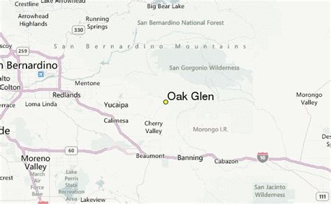 Oak Glen Weather Station Record - Historical weather for Oak Glen, California