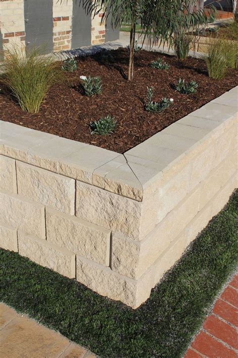 Herbs #limestone #retaining limestone retaining wall, railroad tie retaining wa... - Modern ...