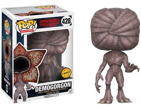 Funko Stranger Things Funko POP TV Demogorgon Chase Figure Vinyl Figure 428 Closed Mouth, Chase ...