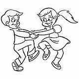 Free Dancing Clip Art Black And White Download  sketch template