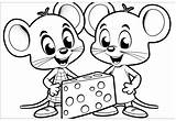 One Little Mouse Coloring Pages sketch template
