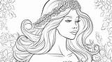 Coloring Book For Girls Elegant Pretty Girl Pages  sketch template