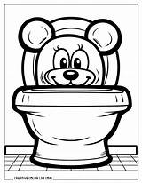 12 Toilet Training Coloring Pages  Fun Free PDF Printables sketch template
