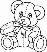 Teddy Bear Coloring Page Vector Art Icons And Graphics For Free Download sketch template