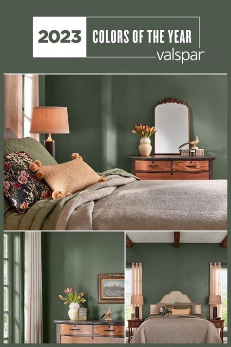 “A deep blackened olive that embodies charm and sophistication.” – Sue Kim, Valspar Color ...