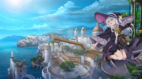 Elaina's Journey - HD Anime Wallpaper