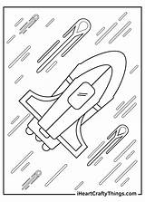 Printable Spaceship Coloring Pages Updated 2021 sketch template