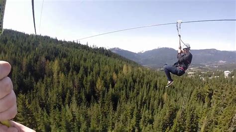 Whistler Zipline - YouTube