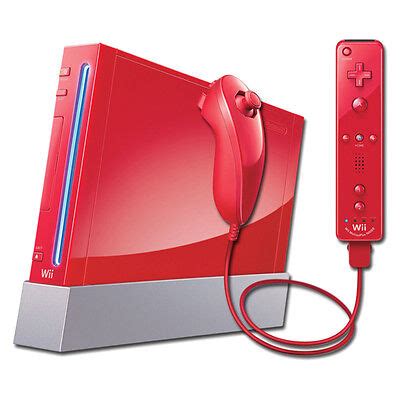 Nintendo Wii Red Console Complete | eBay