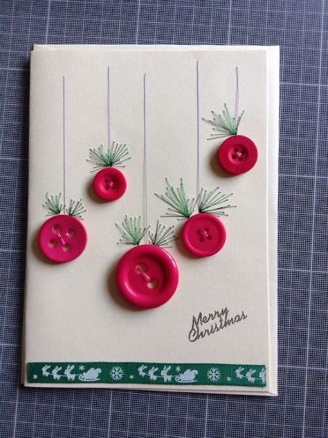 90+ Easy Christmas Crafts Your Kids Will Love to Make | Christmas cards handmade, Button ...