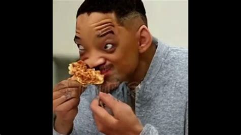 Will Smith eating spaghetti, but with sauce - YouTube