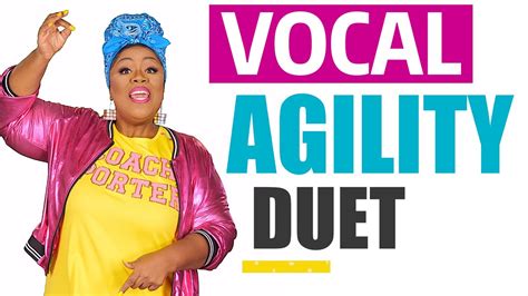 VOCAL AGILITY Exercise DUET w/Vocal Coach Cheryl Porter - YouTube