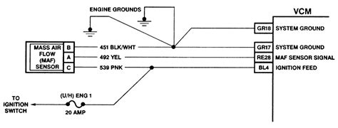 Mass Air Flow Sensor Wiring Diagram - Eco Sense