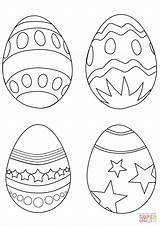 Simple Easter Eggs coloring Page  Free Printable Coloring Pages sketch template