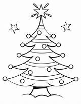Free Printable Christmas Tree Coloring Pages For Kids sketch template