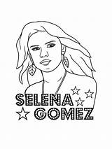 Selena Gomez coloring Pages  SeaColoring sketch template