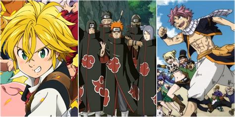 Top 15 Anime Factions