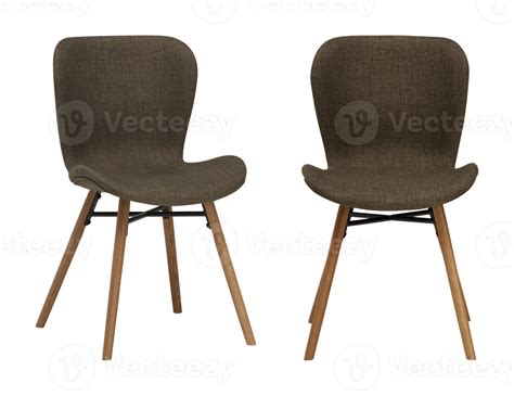 Modern chair with cut out isolated on background transparent 15211523 PNG