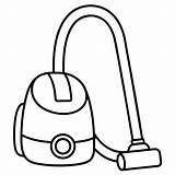 Vacuum Cleaner coloring Page Outline Book Line art  sketch template