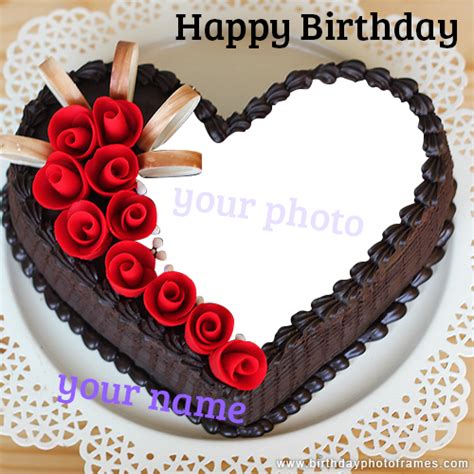 Beautiful Happy Birthday Cake With Name And Photo Editor - Infoupdate.org