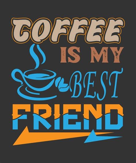 Premium Vector | Coffee vector lettering quotes for t shirt tshirt design
