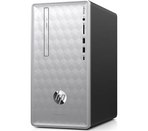 HP Pavilion 590 AMD Ryzen 3 Desktop PC - 1 TB HDD, Silver Fast Delivery | Currysie