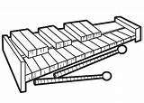 Normal Xylophone 3 Färbung Seite  Kostenlose Druckbare Malvorlagen Für sketch template