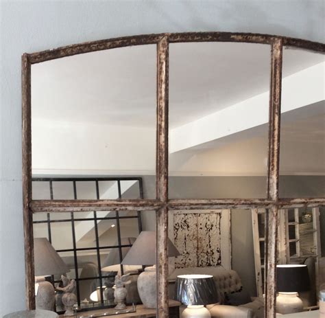 Hand Painted Furniture - Mirrors For Sale - Vintage Metal Mirror - Pepperbox Interiors