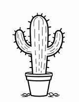 25 Cactus Coloring Pages Free Sheets For Kids sketch template