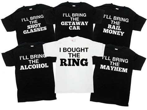 Groom T Shirt Bachelor Party Gifts for Groomsmen Shirts Funny Wedding ...