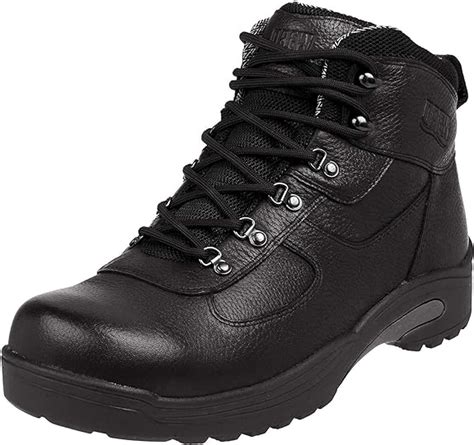 Amazon.com | Drew Shoe Men's Rockford Boot, Black, 12 4W US | Hiking Boots