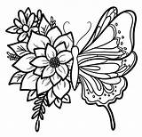 Vlinders Kleurplaat Papillon Schmetterlinge Coloriage Vlinder  sketch template