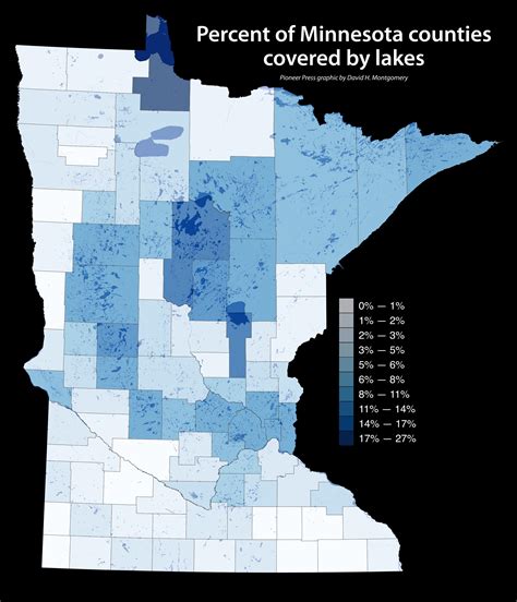 Minnesota lakes map, plus 9 more about Minnesota's waters