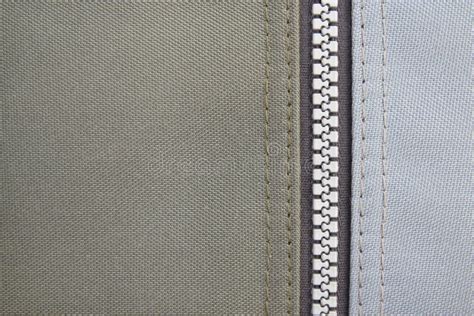 Texture Of Fabric With Zipper Stock Photo - Image of vertical, seam ...