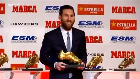 Lionel MESSI wins record 5th European golden shoe award | Mundo Albiceleste