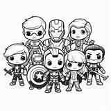 Vingadores Colorir Avengers Endgame Colorare Pintar Ausmalbilder Marvel  sketch template