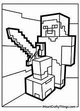 Minecraft Coloring Pages Updated 2021 sketch template