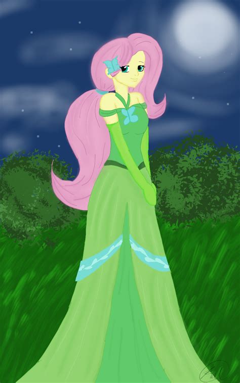 Fluttershy Gala dress by ShockWave64 on DeviantArt