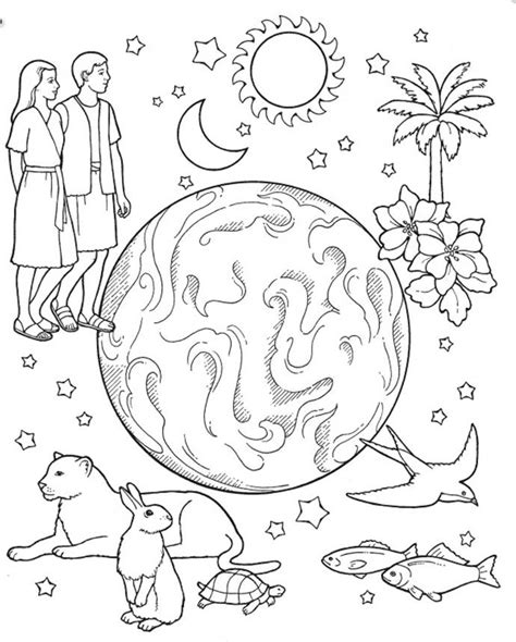 Book Of Genesis Coloring Pages Coloring Pages