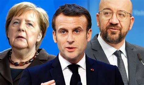 Macron bangs fist in rage as EU Summit now longest in 20 years and ...