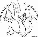 Pokemon Mega Charizard X Coloring Pages At GetColoringscom  Free sketch template
