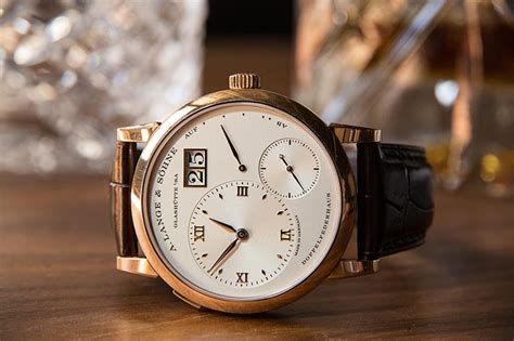 On The Wrist: The A. Lange & Söhne Lange 1 In Rose Gold | He Spoke Style